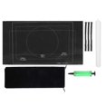 thumbnail image 1 of Felt Puzzle Mat Jigsaw Puzzles Roll Up Storage Pad Puzzle Blanket for ChildrenBlack 26x46in, 1 of 5