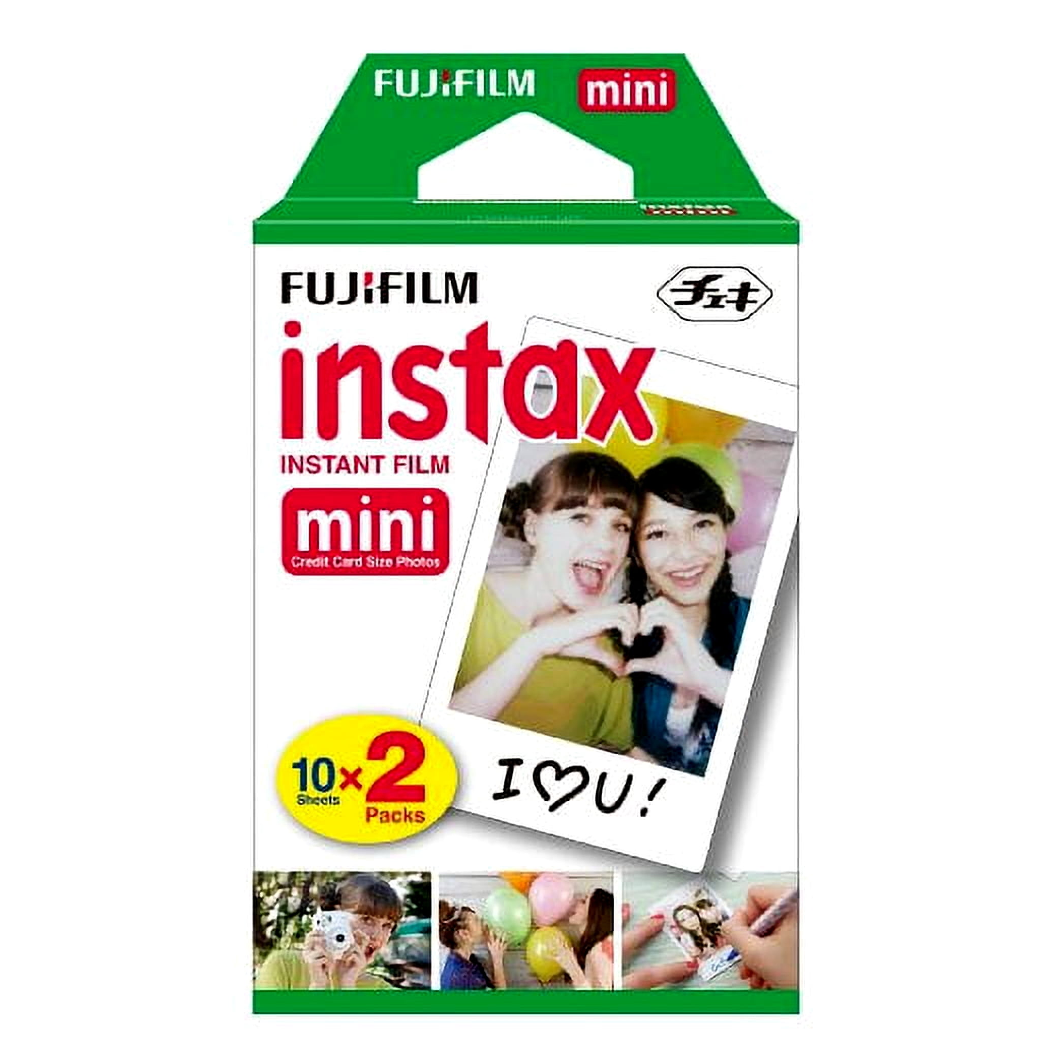 Fujifilm Instax Mini Instant Film Pack - ISO 800, Refill for