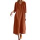thumbnail image 1 of 2025 Nuevo vestido largo holgado informal para mujer: ligero y transpirable, ideal para la playa o las vacaciones, 1 of 4