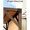 thumbnail image 2 of 12' x 20' Wood Pergola with Retractable Canopy – Sturdy Outdoor Patio Structure for Backyard, Garden, or Deck, Modern Reddish-Brown Shade System, System Default, 2 of 7