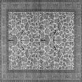 thumbnail image 1 of Ahgly Company Indoor Square Persian Gray Traditional Area Rugs, 8' Square, 1 of 1
