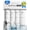 1000 GPD, variant on Ecoviva 800GPD Tankless Alkaline Reverse Osmosis System 9-Stage Under-Sink Filter System