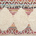 thumbnail image 6 of Ox Bay Nomad 18" x 18" Ivory/Multi-color Diamond Striped Cotton Adult Decorative Throw Pillow Cover, 6 of 7