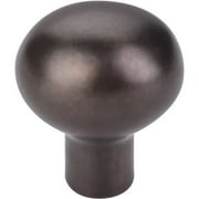 Top Knobs M1527 Small 1-3/16" Oval Cabinet Knob From The Aspen Collection - Bronze