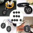 thumbnail image 2 of Mobutofu 100Pcs Number Tag Rings Round Acrylic Number Key Id Tags for Mall Management, 2 of 6