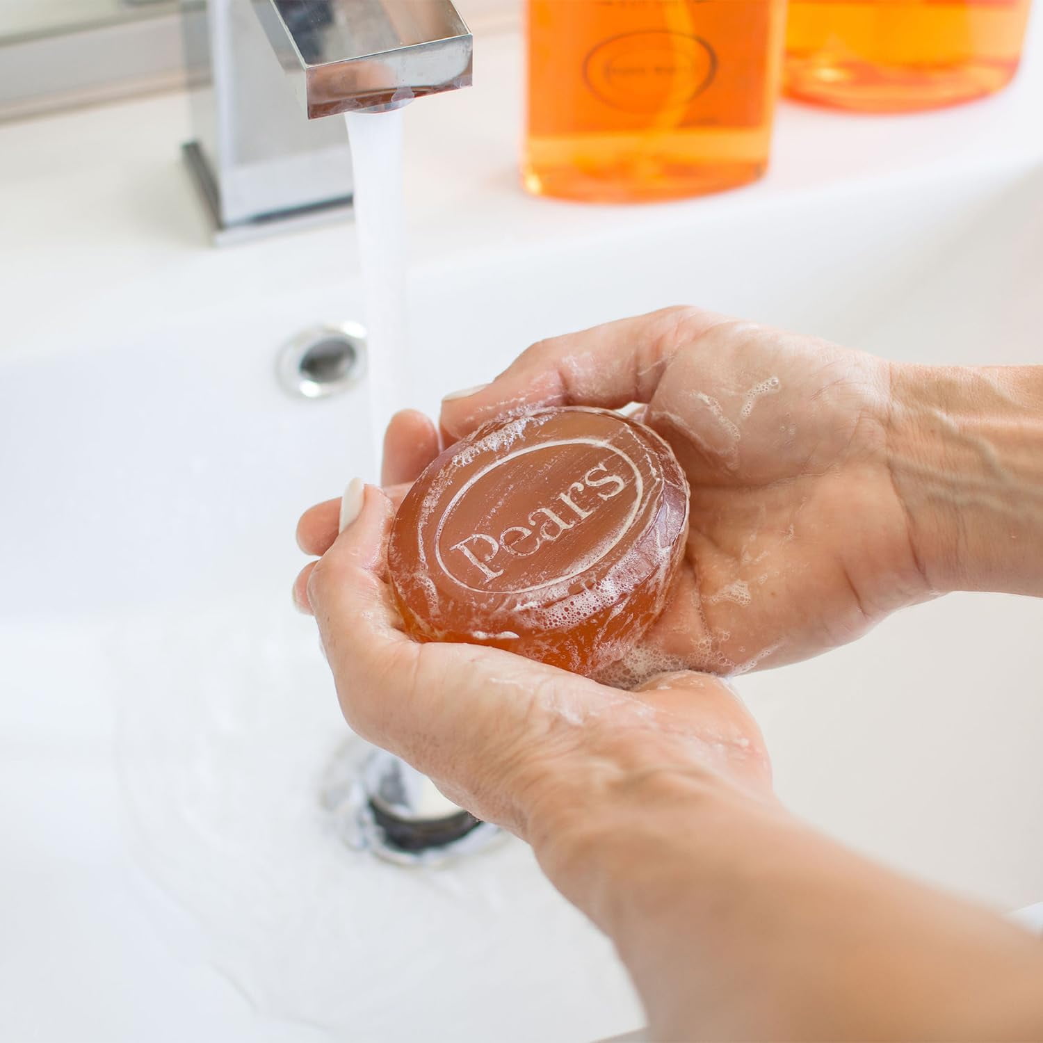 Pears Original Soap: Natural, Gentle, and Transparent, 4.4