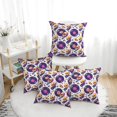 4 Packs Decorative Throw Pillow Covers, record rock Skull star Pillow