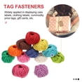 thumbnail image 2 of 12 Rollos de la fiesta Cuerdas de cáñamo de colores Decorativos Jute TheTes Mano Fuerza de cuerdas, 2 of 7
