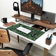 thumbnail image 3 of Cute Cat Kawaii Green Desk Mat - Large Gaming Mouse Pad & Keyboard Laptop Mat - Anime XL (31.5x15.7 in) - Non-Slip Base, Stitched Edges, 3 of 6