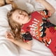 thumbnail image 5 of Balery Sushi Conjunto de Pijama Infantil de Manga Corta con Estampado – Ropa de Dormir de Algodón Suave-Large, 5 of 6