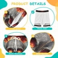 thumbnail image 3 of joogoo Skull with Flame Boys Swim Trunks Beach Swimsuit Shorts Boxer 5-6T, 3 of 8