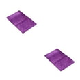 thumbnail image 1 of Baohd Water Absorbent Floor Mat - Exquisite Crafted Anti-slid Bottom Safe Strong Water Absorption Vibrant Purple 40cm*60cm 2Set, 1 of 6