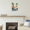 thumbnail image 3 of Stupell Industries Glam Tropical Truck Transportation Painting Unframed Art Print Wall Art, 13 x 19, 3 of 7