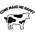 thumbnail image 2 of CafePress - Cows Make Me Happy - 11 oz Ceramic Mug - Novelty Coffee Tea Cup, 2 of 4