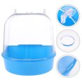thumbnail image 3 of Creative Bird Bathing Box Plastic Parrot Shower Container Bird Cage Accessory, 3 of 8