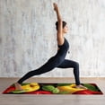 thumbnail image 6 of Fruit Yoga Towel with Storage Bag, 72.8"x26.8", Suitable for Yoga, Pilates, Fitness, etc. Gym Towels Included., 6 of 6