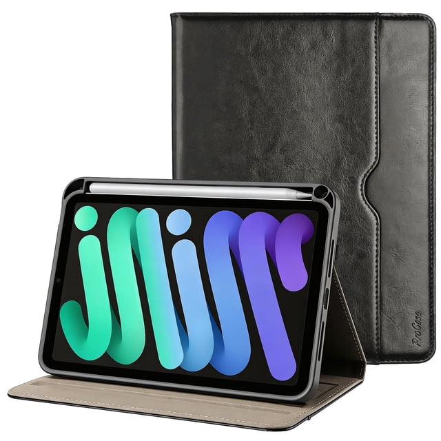 Funda para tablet ProCase para iPad Mini 7.ª generación, 8.3", cuero PU