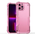 thumbnail image 2 of For Apple iPhone 13 Pro Max Tough Shockproof Hybrid Heavy Duty Dual Layer TPU Bumper Rugged Rubber Defend Armor Cover ,Xpm Phone Case [ Pink ], 2 of 7