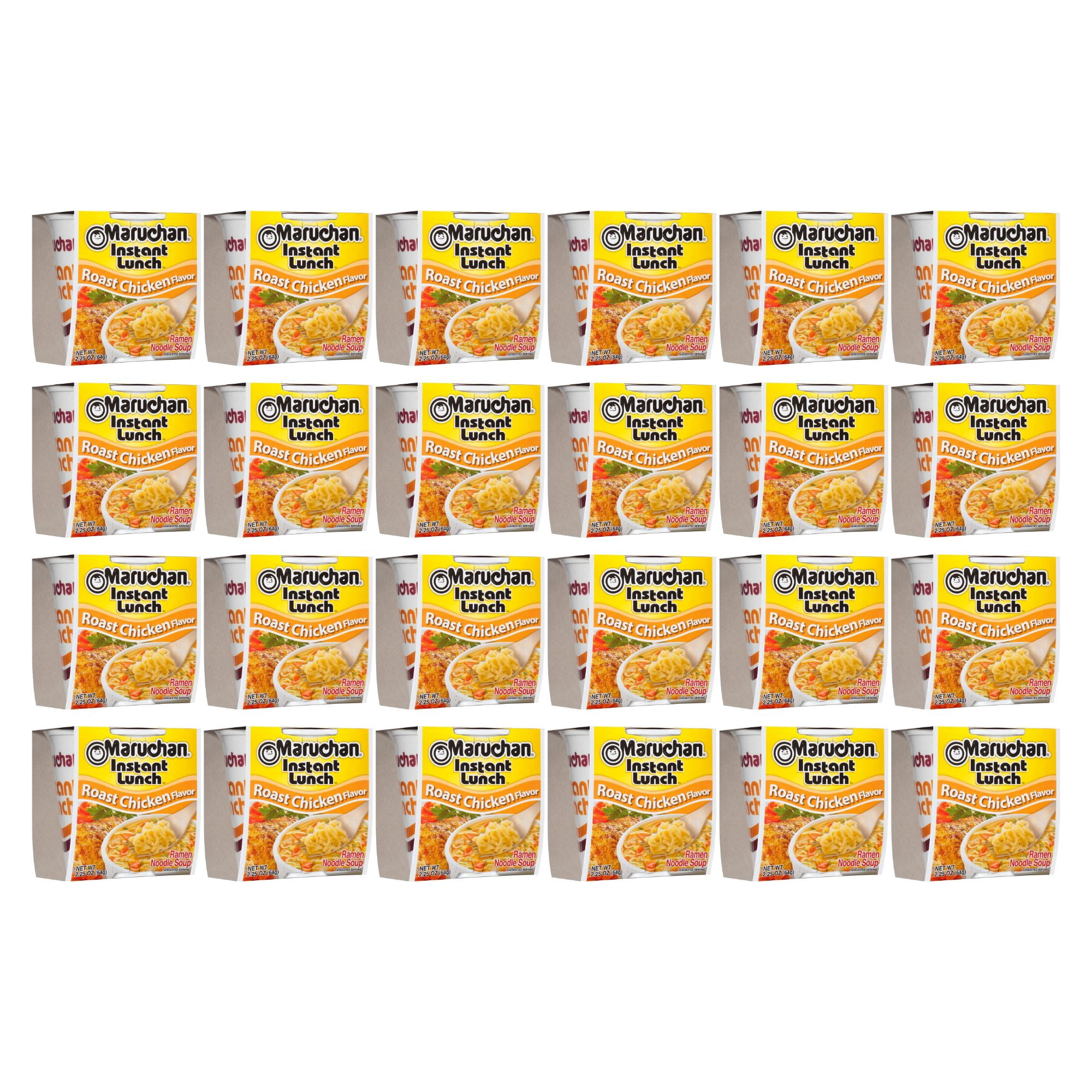 Maruchan Instant Lunch Roast Chicken Flavor, 2.25 oz (Pack of 24)