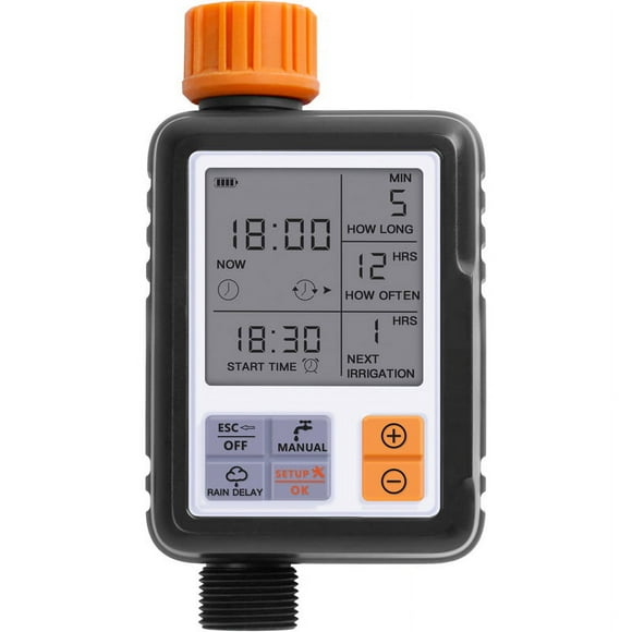 Water Timer Digital Programmable Garden Faucet Automatic Hose Faucet Sprinkler Timer Irrigation Sprinkler System Controller