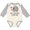 Natural and Heather, variant on Inktastic My Cousin Loves Me Boys or Girls Long Sleeve Baby Bodysuit