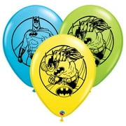 11 inch Qualatex Batman Latex Balloons (24 Pack) - Party Supplies Decorations