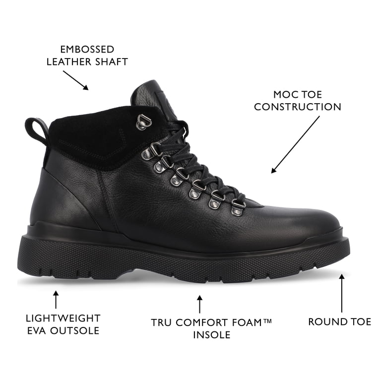 Thomas & Vine Sherman Water Resistant Plain Toe Ankle Boot  display picture 2