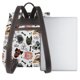 thumbnail image 3 of Fotbe Hip Hop Dog Mochila Bolso con Estampado para Mujer, Mochila Antirrobo de Nylon Impermeable, Bolsa Ligera de Hombro, 3 of 4