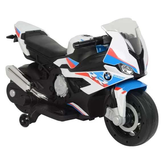 BEST RIDE ON CARS 12V BMW MOTORCYCLE POWERED RIDE-ON - WHITE
