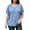 Light Blue, variant on Womens-Plus-Size-Tank-Tops Summer Trendy V Neck T Shirts Casual Flowy Sleeveless Blouse Comfy Tunics Tee