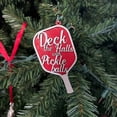 thumbnail image 6 of 5X Deck the with Pickleballs Ornament for Christmas, Pickleball Lovers, Special and Gift, 6 of 10