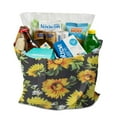 thumbnail image 3 of Sunny Golden Sunflower Print Reusable Shopping Bag - Large Capacity & Machine Washable Tote for Women, 3 of 6