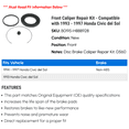 thumbnail image 2 of Front Caliper Repair Kit - Compatible with 1993 - 1997 Honda Civic del Sol - Carlson, 2 of 2