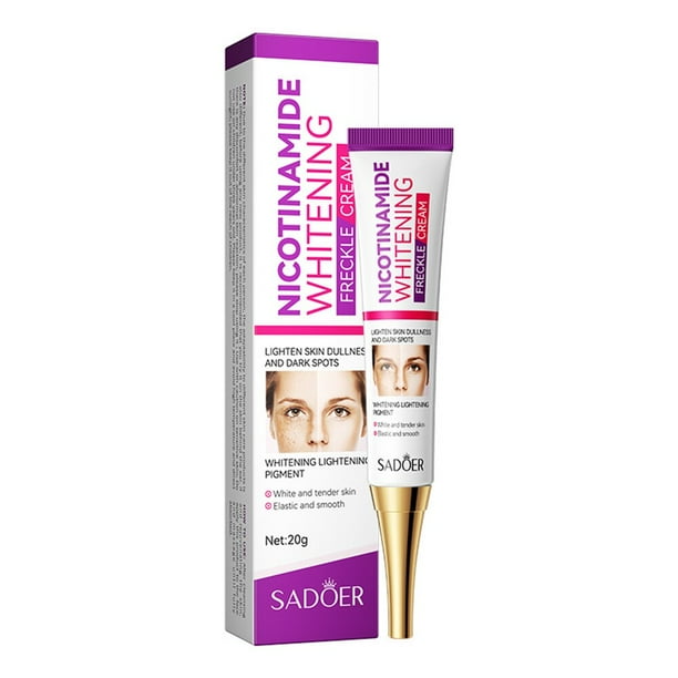 Nicotinamida crema blanqueadora para pecas, elimina el Melasma, manchas oscuras, acné, ilumina la melanina, ilumina el tono de la piel, cuidado de la piel facial