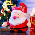 thumbnail image 3 of Bearachild Muñeco de Papá Noel de peluche bonito, juguete de peluche de Papá Noel de Navidad suave, adornos navideños para dormitorio de Hotel Kits de decoración para fiestas No. 4 Bearachild HA046155-04, 3 of 6