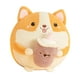 thumbnail image 3 of Juguete de peluche Corgi Hugo Decorativo regalo suave ojos abiertos, 3 of 10