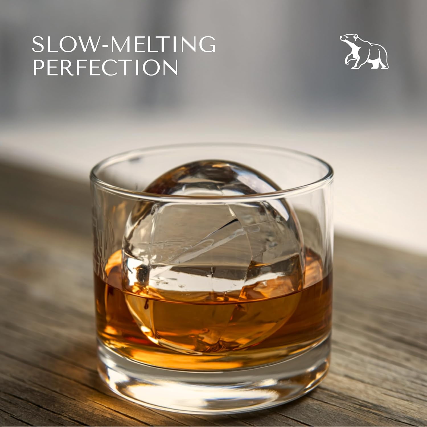 8 Sphere  Ice Ball Maker  for Whiskey & Cocktails – Creates 2 Inch Round   Ice Spheres for Home Bars, Bourbon, and Mixology