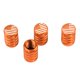 thumbnail image 4 of Tapa de válvula de bicicleta Sunnimix 4pcs Aleación naranja, 4 of 8