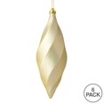 thumbnail image 2 of Vickerman M183138M 8 Po. Ornement Tourbillon Mat Champagne 6 par Sac, 2 of 3