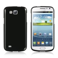 Insten Crystal Skin Silicone Soft Skin Back Gel Case For Samsung Galaxy Premier - Black