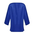 thumbnail image 4 of frariair Flowy Duster Jacket Style Open Front Kimono With Vintage Design Perfect For Seasonal Transitions And Stylish Outfits Blue, 4 of 5
