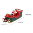thumbnail image 4 of 1 Set Xmas Rail Train Plaything Funny Electric Track Train Toy (Random Color), 4 of 7