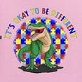 thumbnail image 5 of Wild Bobby Its Okay to Be Different | Dinosaur Autism Awareness Women Graphic Long Sleeve Tee, 5 of 5