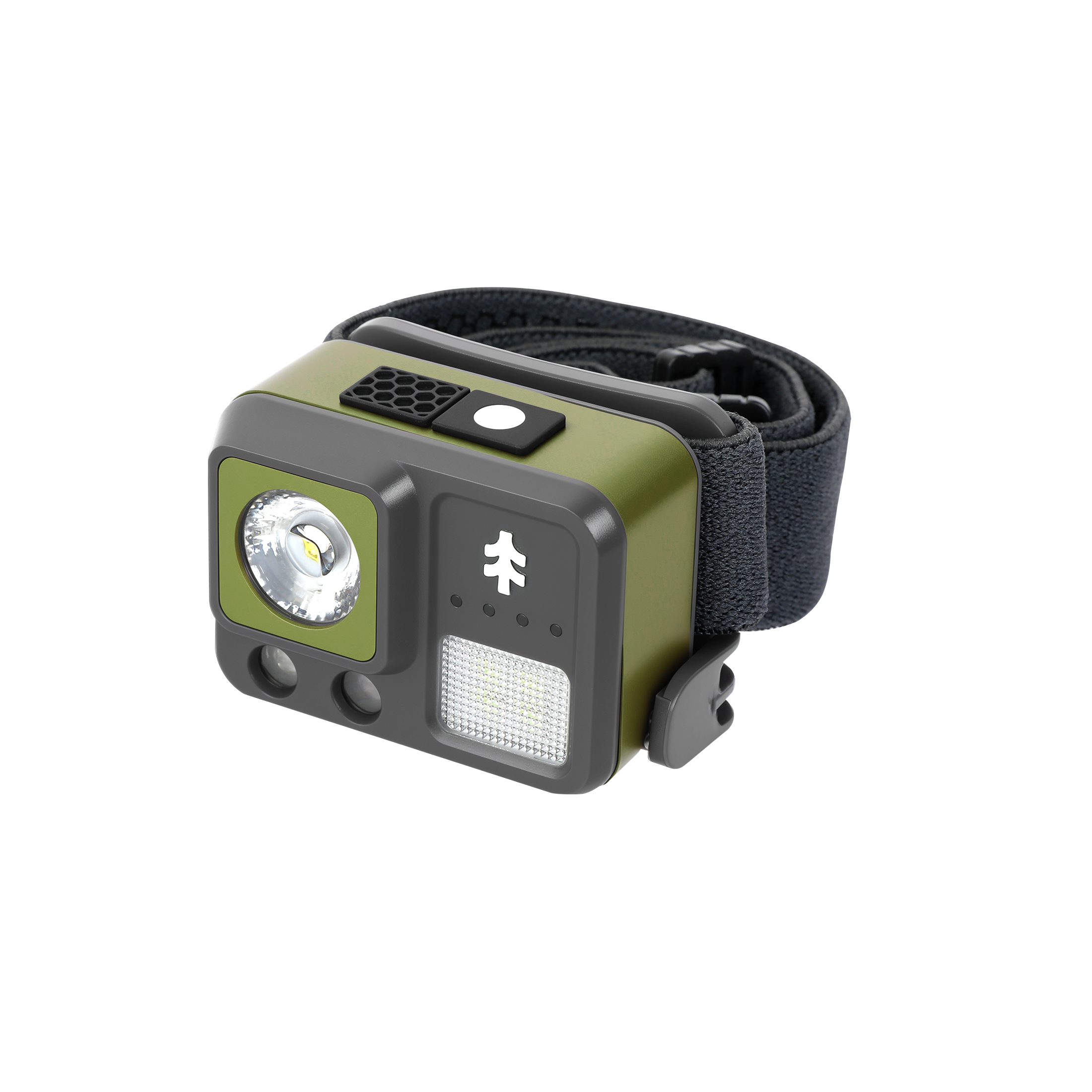 Swiss Tech Kabellos 1000LM Rechargeable LED Wireless Headlamp with USB-C