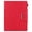 Red, variant on PU Leather Wallet Case For iPad (A16) 11th / 10th Generation (2025/2022) Flip Stand Cover with Card/Pencil Holder