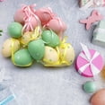 thumbnail image 4 of Staron Easter Speckled Eggs Decorations, 12pcs Plastic Easter Eggs for Party Basket Fillers, DIY Easter Hanging Ornaments for Tree Table Setting Spring Holiday Decor, 4 of 7