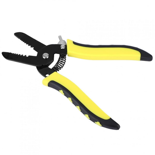 Herramienta de electricista, cortador de alambre 7 en 1, alicates de corte con mango de PVC, cortador de alambre de boca plana, diseño de clase mundial