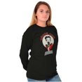thumbnail image 4 of Betty Boop Zombie Movie Star Pose Women's Long Sleeve T Shirt Brisco Brands S, 4 of 6