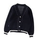 thumbnail image 2 of Cowsor Unisex Boys Girls Cardigans Sweater V-Neck Long Sleeve School Uniforms Button Knit Tops, 2 of 7