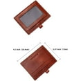 thumbnail image 3 of CHANPINCL Cartera de Cuero Genuino para Hombre con Zíper, RFID, Segura, de Gran Capacidad, Multi-tarjeta, Carteras de Cuero para Hombre y Tarjeta de Extracción (Marrón Amarillento), 3 of 7